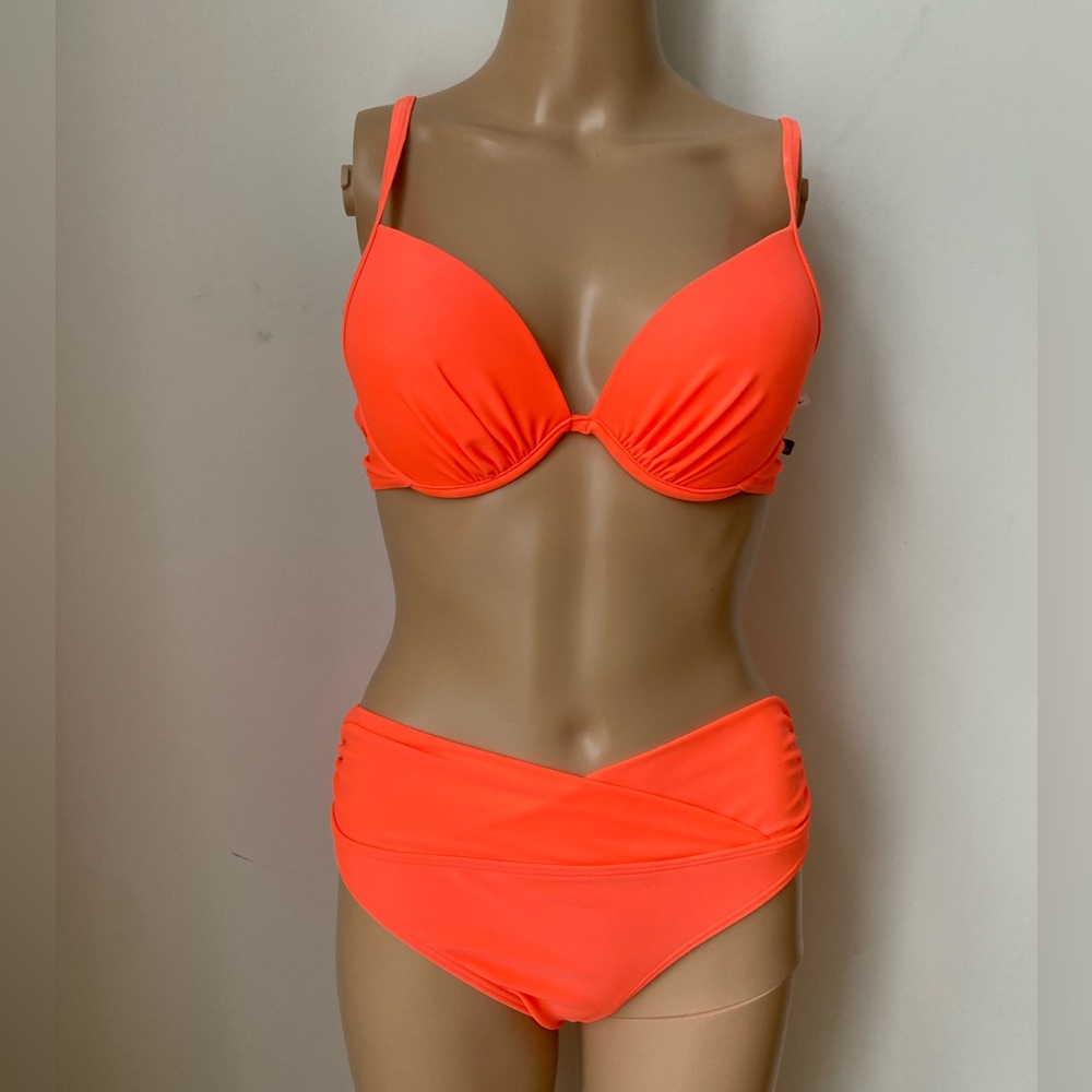 La Vie En Rose Bright Orange Bikini